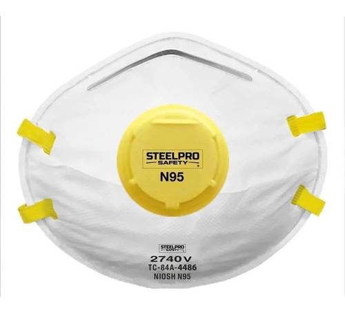 Respirador Steelpro 2740 N95 con válvula